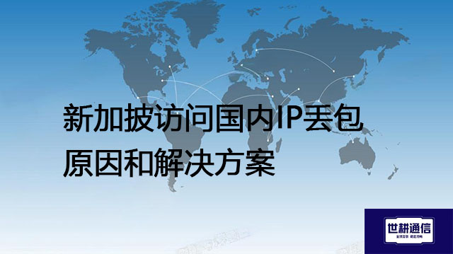 国内IP有哪些主要类型？新加披访问国内IP丢包--解决方案//世耕通信全球办公专网专线