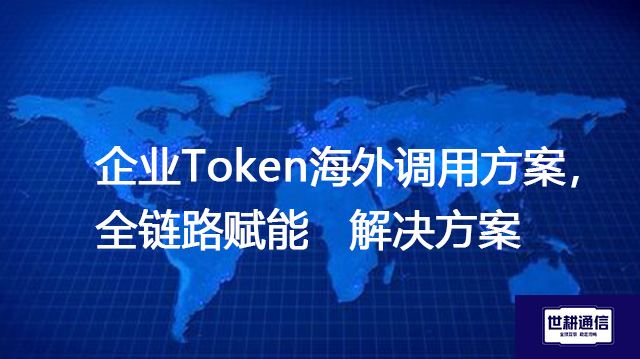 企业Token海外调用方案，全链路赋能--解决方案//世耕通信全球办公专网专线