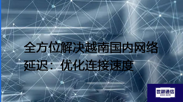 全方位解决越南国内网络延迟：优化连接速度--解决方案//世耕通信全球办公专网专线