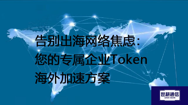 告别出海网络焦虑：您的专属企业Token海外加速方案--解决方案//世耕通信全球办公专网专线